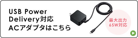 USB Power DeliveryΉ ACA_v^͂