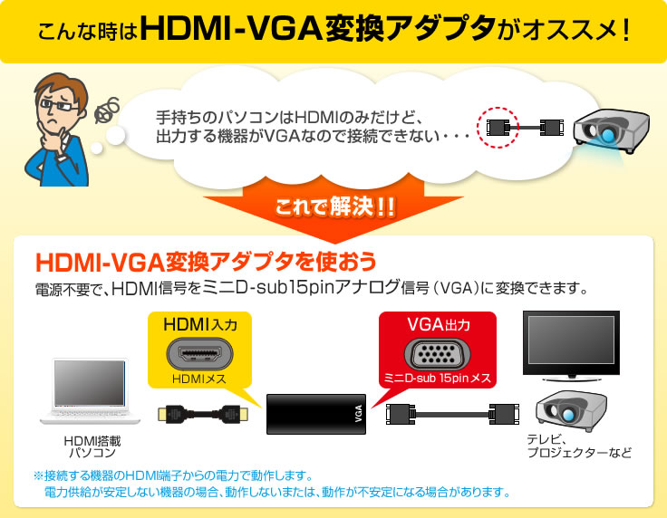 HDMI-VGAϊA_v^IXX