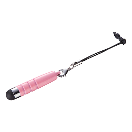 【クリックで詳細表示】iPhone4s対応タッチペン(コンパクトタイプ・ピンク) 201-PEN004PK