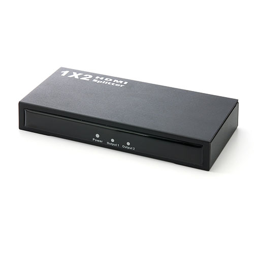 【クリックで詳細表示】HDMI分配器(HDMIスプリッター・1入力×2出力) 400-VGA003