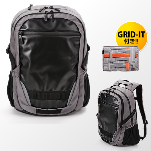 【クリックでお店のこの商品のページへ】バックパック ノートPC・タブレットPC対応(「GRID-IT！」付属・Cocoon Sport Backpack・グレー) CBP750GY