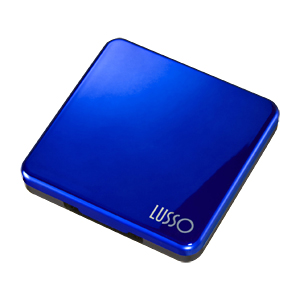 【クリックで詳細表示】【わけあり在庫処分】 LUSSO SDカードケース (SDカード 2枚、microSD 8枚・メッキブルー) FC-MMC13BL