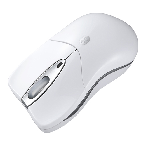 【クリックでお店のこの商品のページへ】ワイヤレスレーザーマウス(Bluetooth3.0対応・超小型・ホワイト) MA-BTLS21W