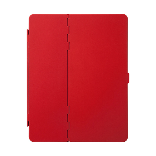【クリックでお店のこの商品のページへ】新型iPad対応 ハードケース(スタンドタイプ・レッド) PDA-IPAD36R