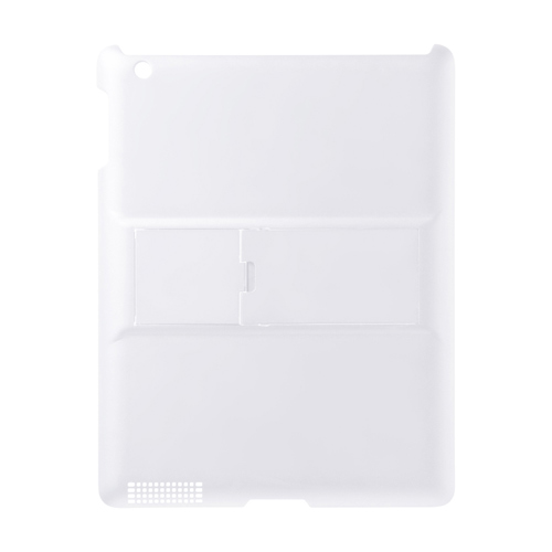 【クリックで詳細表示】【わけあり在庫処分】 iPadハードスタンドカバー(ホワイト) PDA-IPAD38W