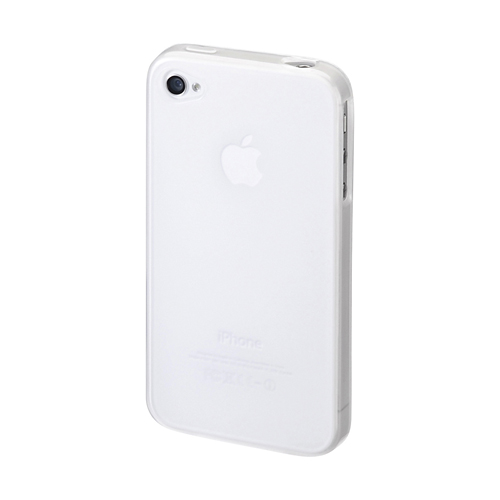 【クリックで詳細表示】【わけあり在庫処分】 iPhone 4S ケース(TPUケース・クリア) PDA-IPH41CL