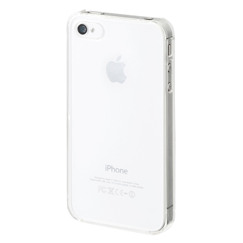 【クリックで詳細表示】【わけあり在庫処分】 iPhone 4S/4 ケース(ハードケース・クリア) PDA-IPH45CL