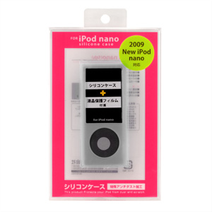 第5世代iPod nano専用シリコンケース（クリア）[PDA-IPOD37CL]