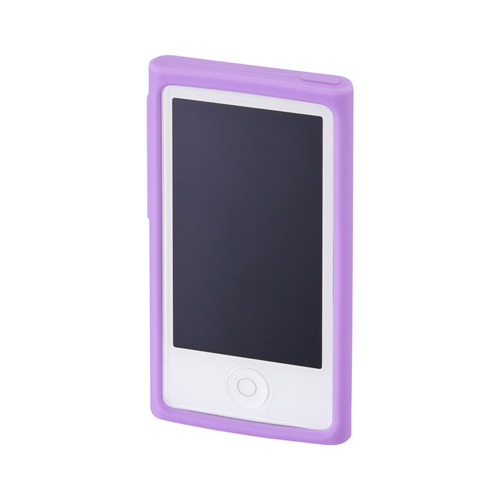 【クリックで詳細表示】【わけあり在庫処分】iPod nano第7世代シリコンケース(バイオレット) PDA-IPOD71V