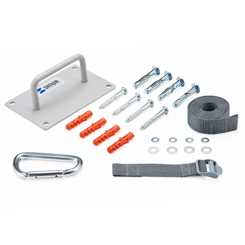 【クリックで詳細表示】ラック、スタンド転倒防止ベルト・ブラケットセット(壁面用) RAC-BL2SET