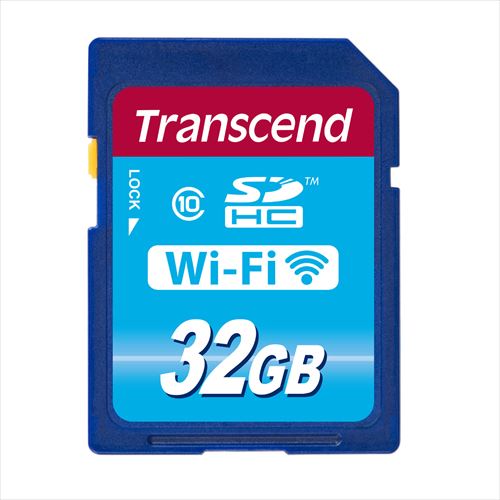 【クリックで詳細表示】Wi-Fi SDカード SDHC 32GB class10 Transcend社製 TS32GWSDHC10 TS32GWSDHC10