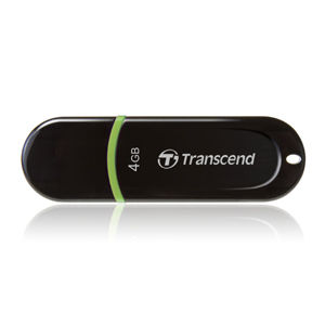 【クリックで詳細表示】Transcend USBメモリ(JetFlash 300・4GB) TS4GJF300