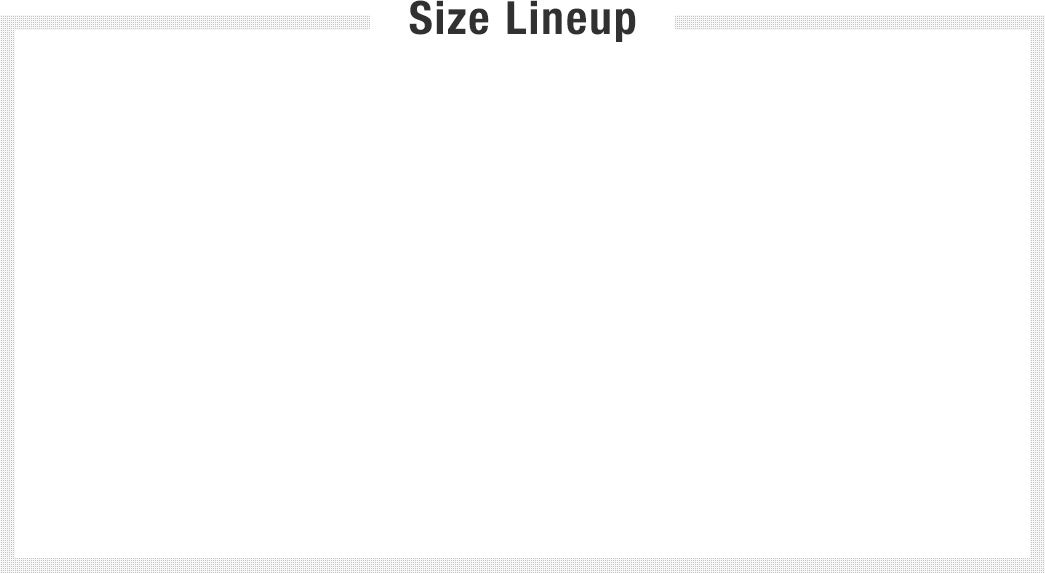 Size Lineup