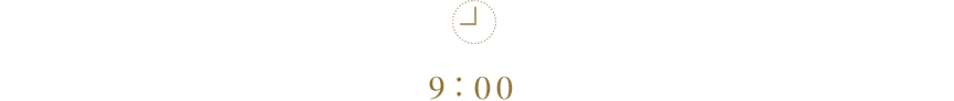 9：00