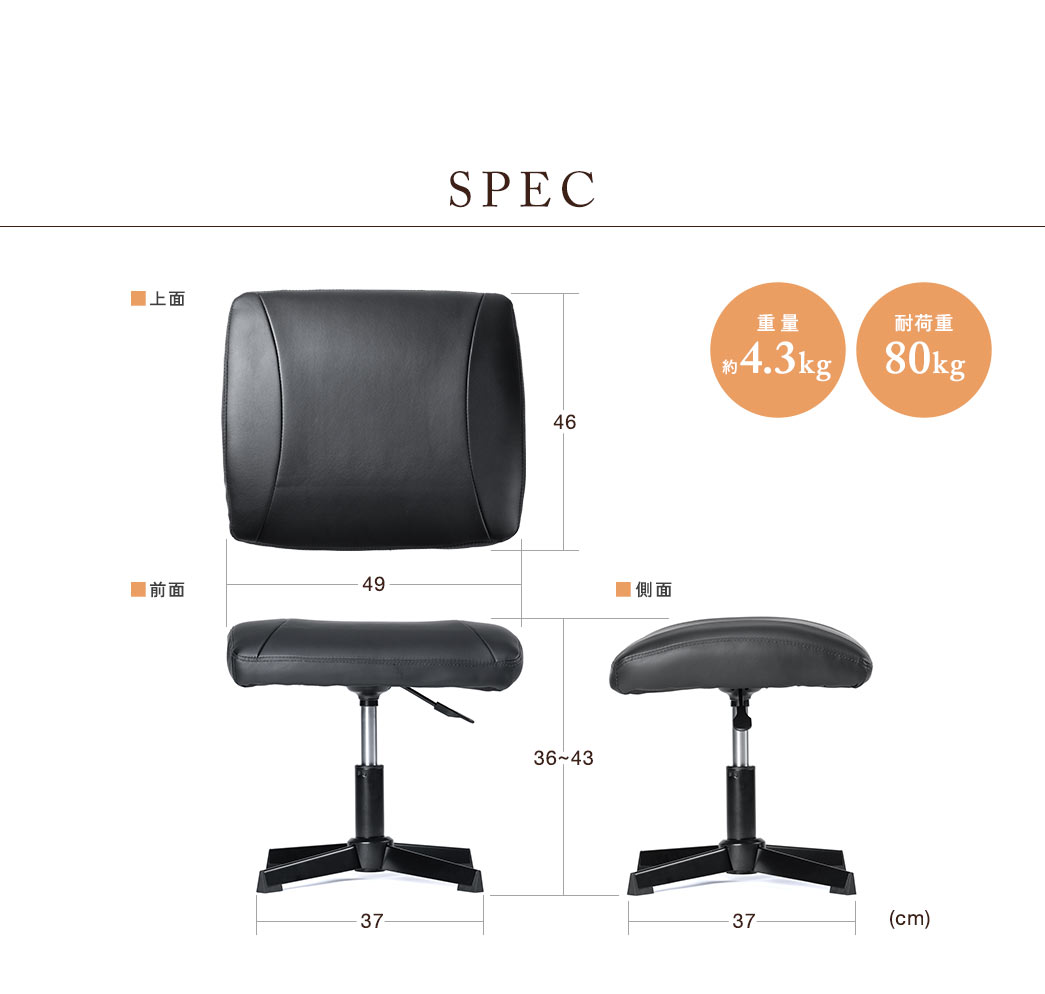 SPEC dʖ4.3kg ω׏d80kg