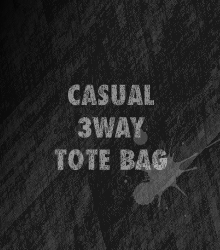 CASUAL 3WAY TOTE BAG