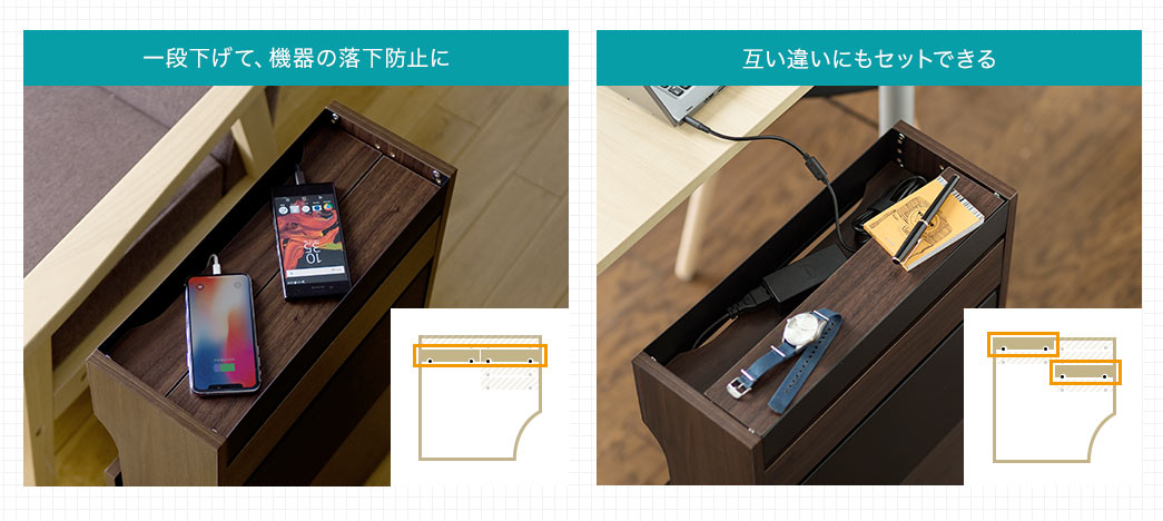 ケーブルボックス（木製・スマホ/タブレット/タップ/ルーター/DVD/本 