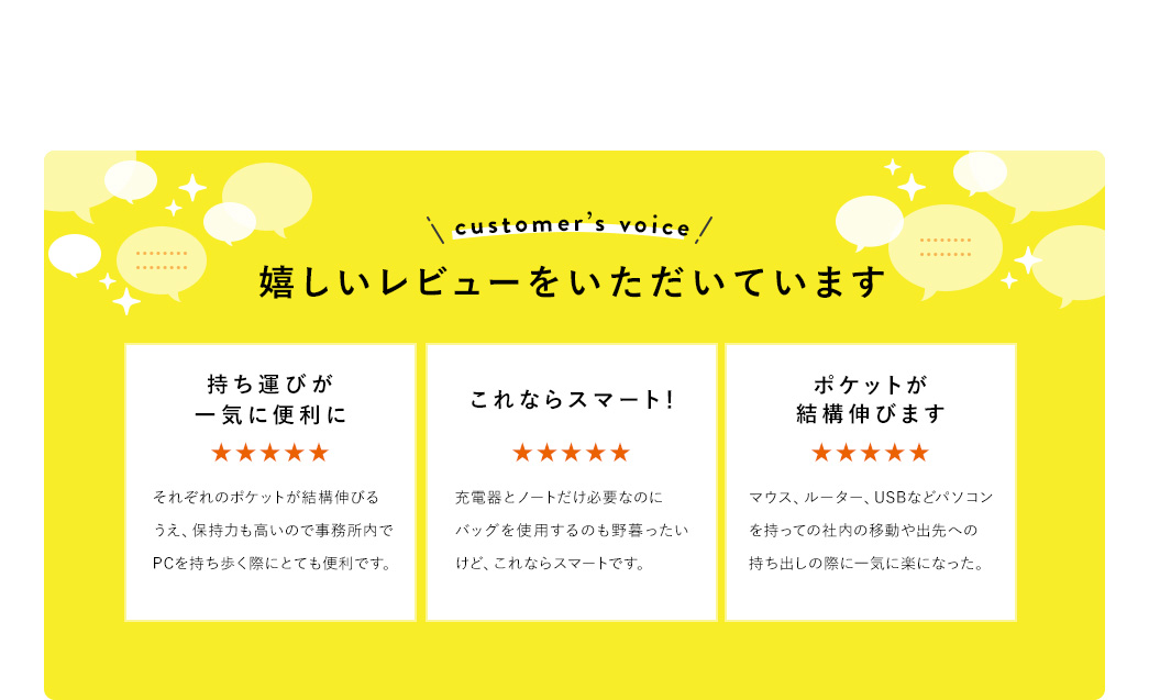 ���ꂼ��̃|�P�b�g�����\�L�т邤���A�ێ��͂������̂ŁA����������PC�����������ۂɂƂĂ��֗��ȂǁA���������r���[�����������Ă��܂��I