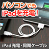 iPad・iPad2充電＆同期ケーブル
