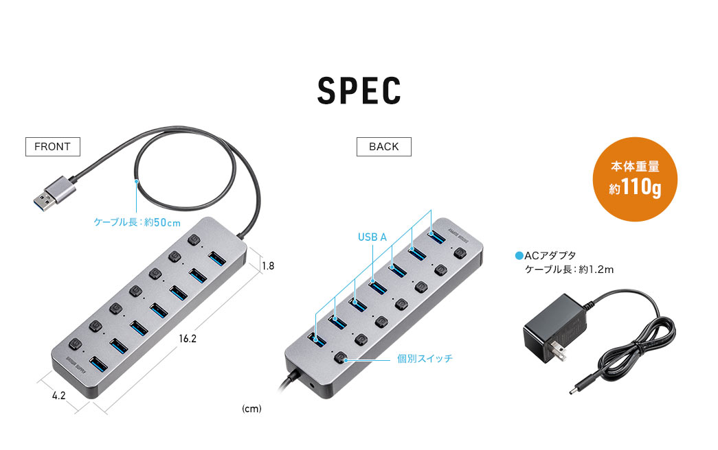 SPEC dʖ110g P[u1.2m