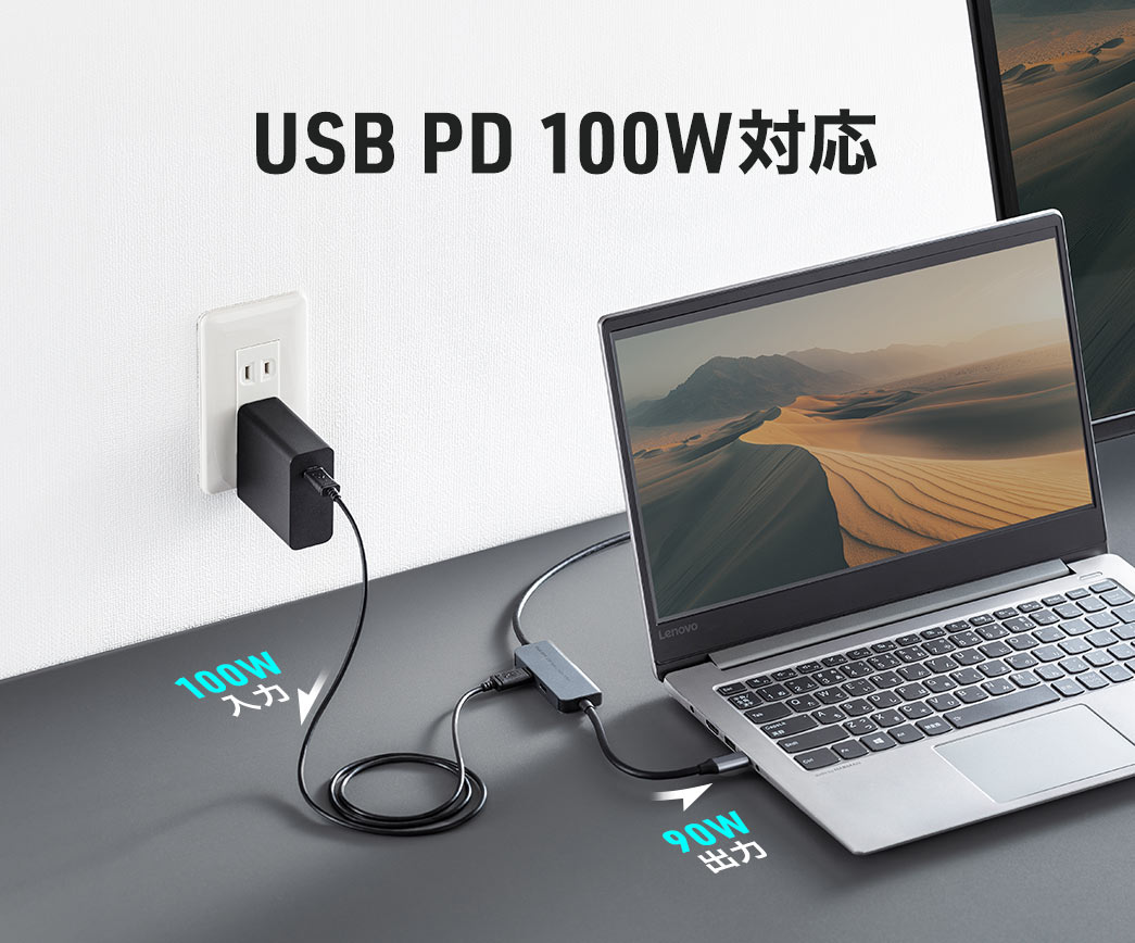 USB PD 100W Ή