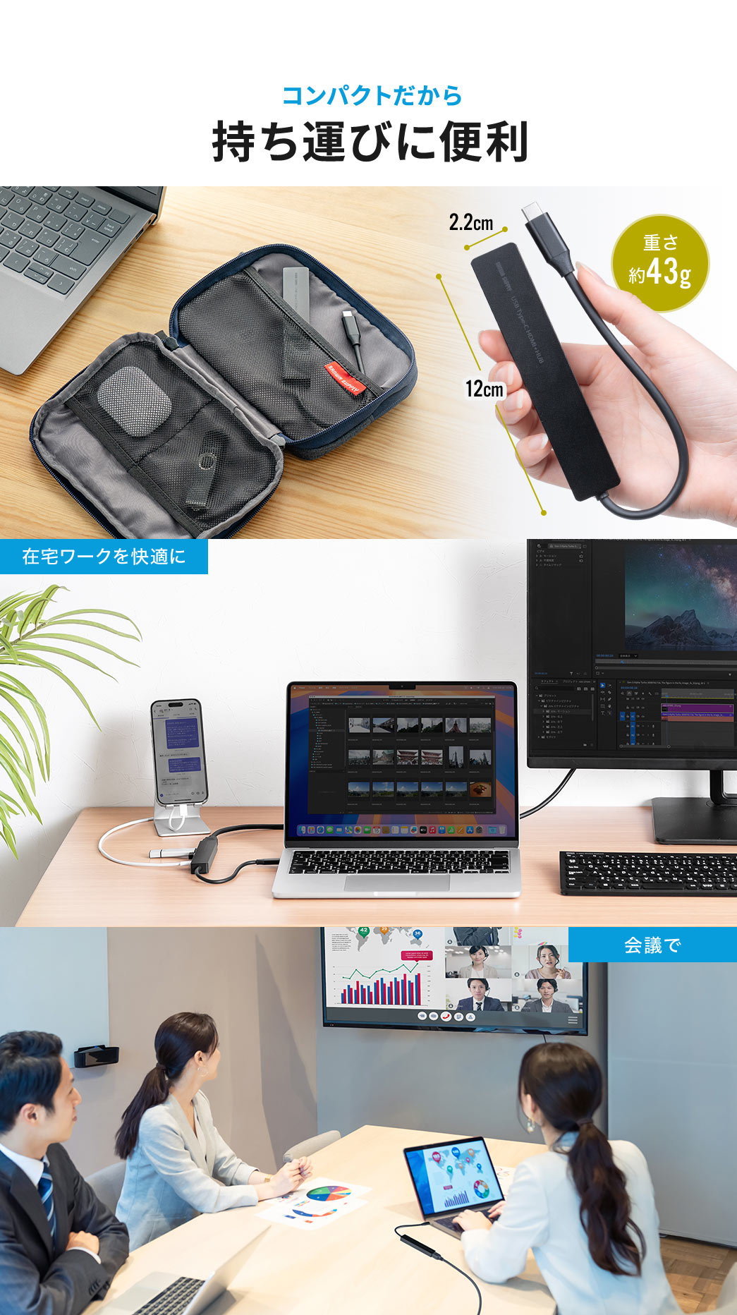 �R���p�N�g�Ŏ����^�тɕ֗�������A�ݑ�[�N���c�ȂǗl�X�ȏ�ʂɎg�p�ł��܂��B