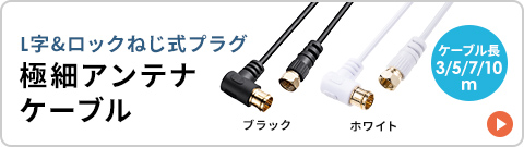 L�������b�N�l�W���v���O�̋ɍ׃A���e�i�P�[�u��