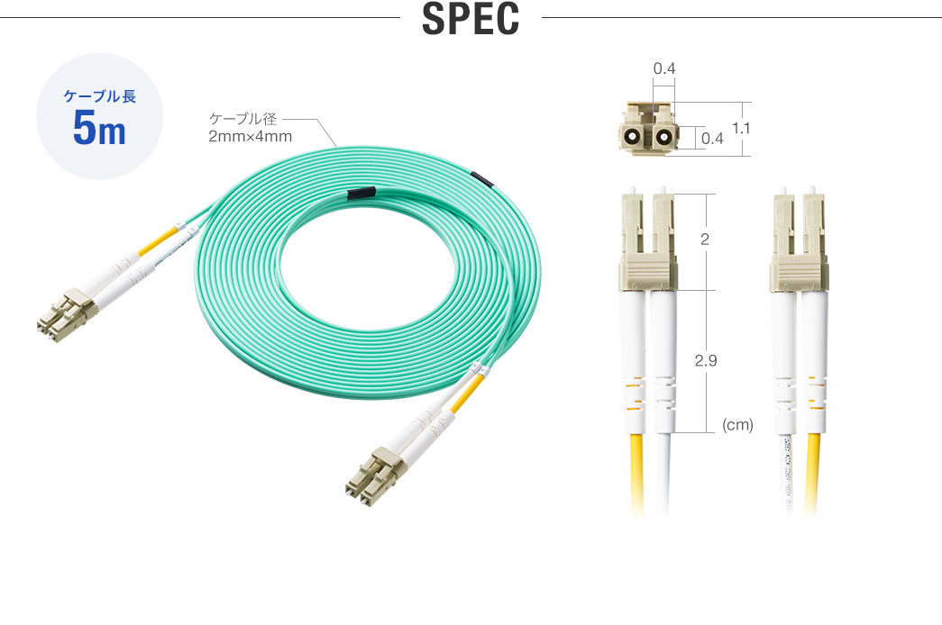 SPEC:P[u5mŃP[ua2mm~4mmB