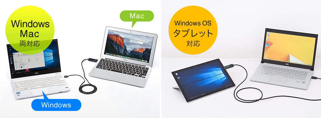 Windows Mac 両対応 WindowsOS タブレット対応