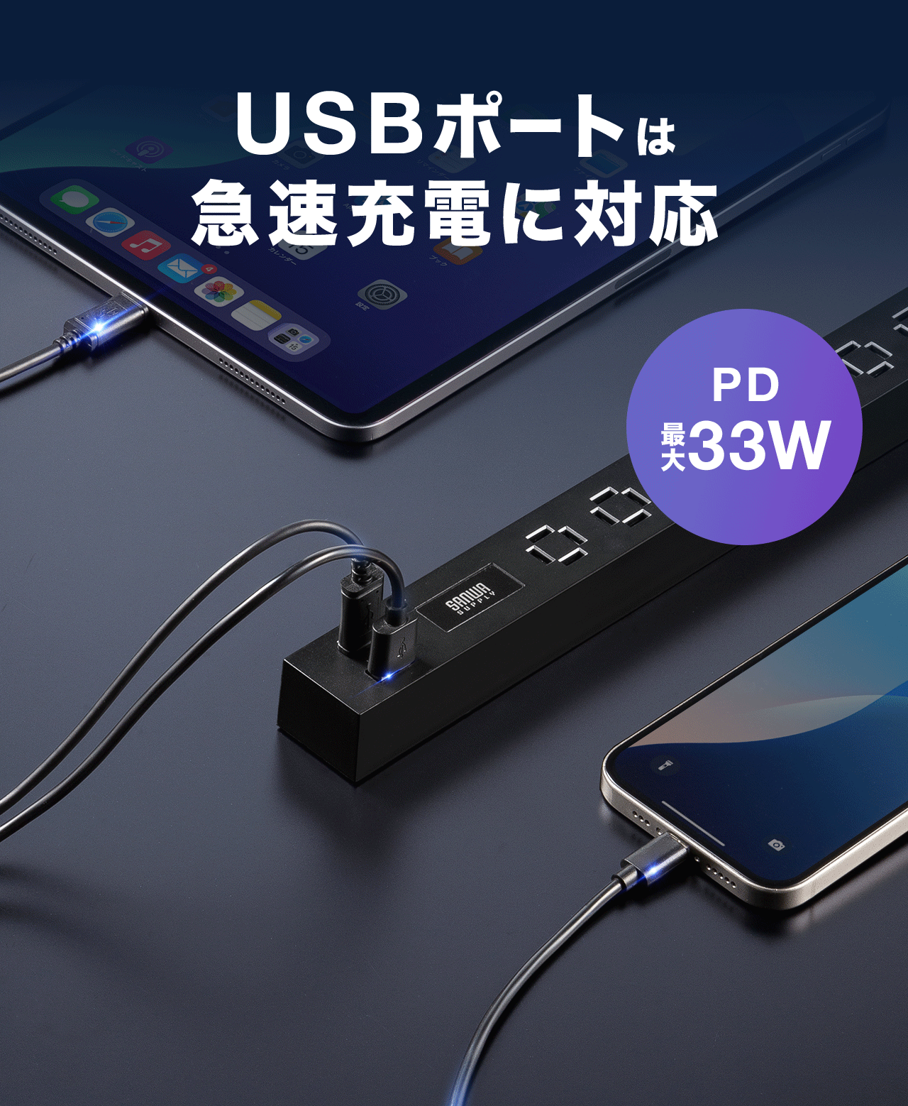 Type-C|[g͋}[dɑΉĂAPDőo͂33WłB