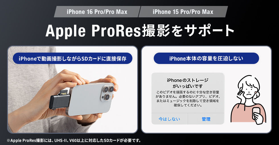 Apple ProRes�B�e���T�|�[�g