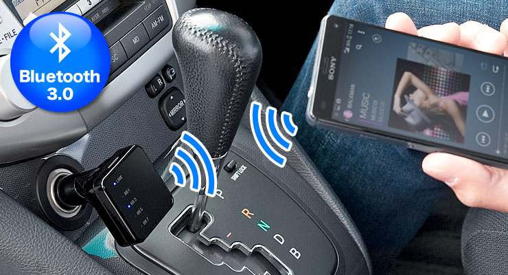 Fmトランスミッター Bluetooth接続 Usb充電対応 Iphone スマホ対応 Btf 340の販売商品 通販ならサンワダイレクト