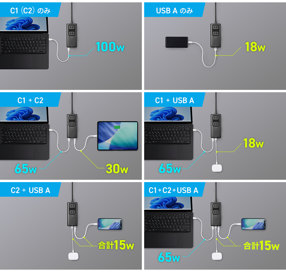 �ڑ��E�o�͗�