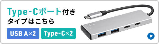 Type-C|[gt^Cv͂ USB A~2 Type-C~2