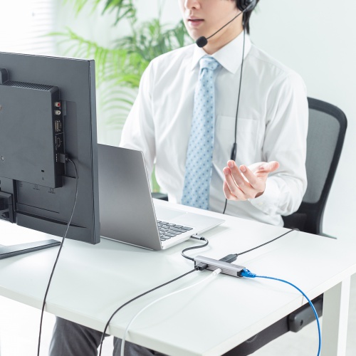 �L��LAN�|�[�g���ڂň��肵���ʐM