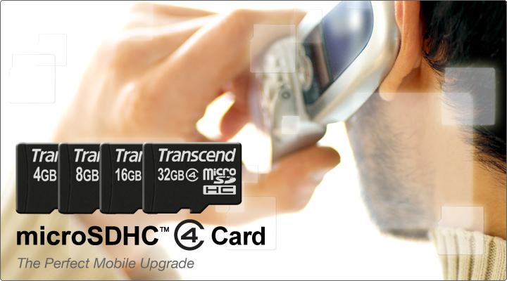Transcend microSDHCカード class4
