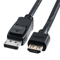 HDMI-DisplayPort変換ケーブル