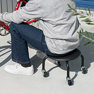 腰がラクラク 低作業椅子 詳細写真1