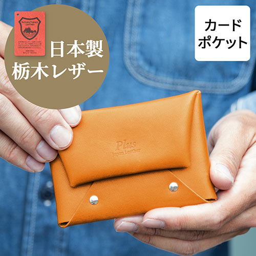 本革コインケース 小銭入れ カード収納対応 栃木レザー使用 化粧箱入り キャメル 0 Bagin009caの販売商品 通販ならサンワダイレクト