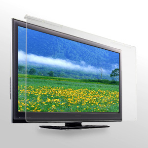 【クリックで詳細表示】液晶テレビ保護パネル(40～42インチ対応) 200-CRT006