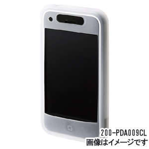 【クリックでお店のこの商品のページへ】iPhone3Gシリコンケース スマートタイプ (クリア) 200-PDA009CL