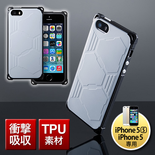 Iphone5sケース 薄型 Tpu ストラップ取り付け Iphone5対応 0 Pda135gyの販売商品 通販ならサンワダイレクト