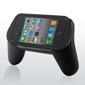 【クリックで詳細表示】【わけあり在庫処分】 iPhone・iPod touchゲームグリップ(iPhone4対応) 400-JY002