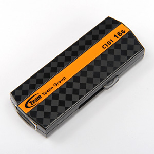 【クリックでお店のこの商品のページへ】USBフラッシュメモリ(スライドタイプ・16GB) 600-C10116G