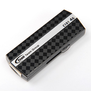 【クリックで詳細表示】USBフラッシュメモリ(スライドタイプ・4GB) 600-C1014G