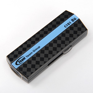 【クリックで詳細表示】USBフラッシュメモリ(スライドタイプ・8GB) 600-C1018G