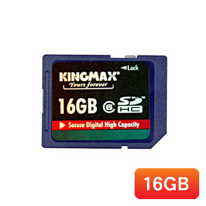 【クリックでお店のこの商品のページへ】SDHCメモリカード(Class6・16GB) 600-HCK16G6
