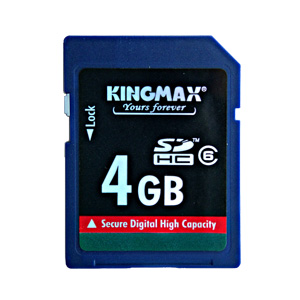 【クリックでお店のこの商品のページへ】SDHCメモリカード(Class6・4GB) 600-HCK4G6