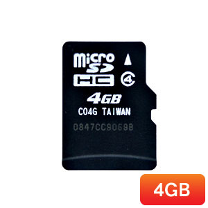 【クリックでお店のこの商品のページへ】microSDHCメモリーカード(4GB・東芝製メモリ使用) 600-HMCT4G