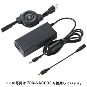 【クリックで詳細表示】ノートPC用ACアダプタ(富士通ノート用) 700-NAC006